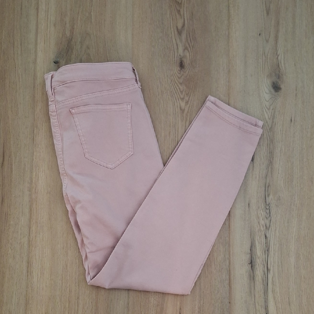 Buffalo David Bitton Light Pink Ankle Jeans